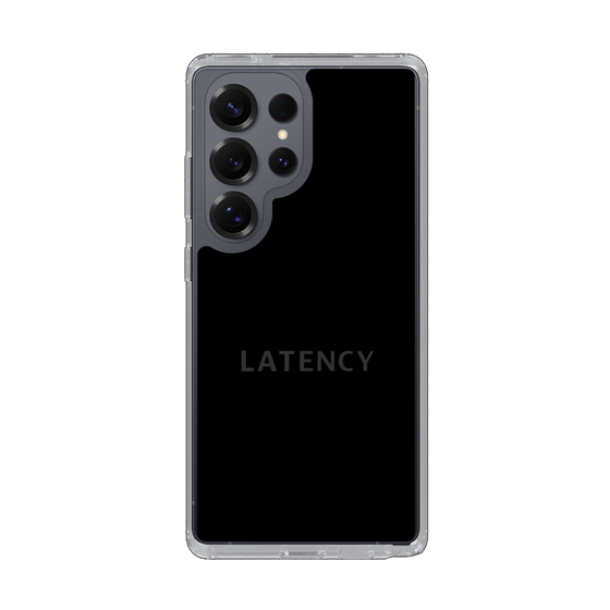 スリムプロテクションケース［ LATENCY - Logotype - Black ］