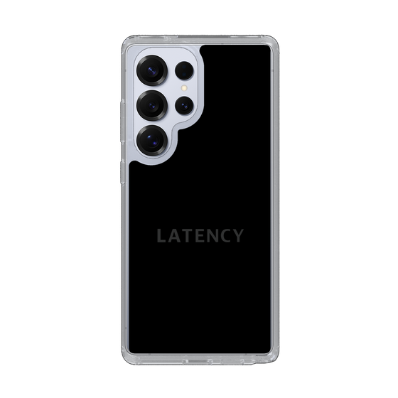 スリムプロテクションケース［ LATENCY - Logotype - Black ］