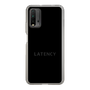 スリムプロテクションケース［ LATENCY - Logotype - Black ］