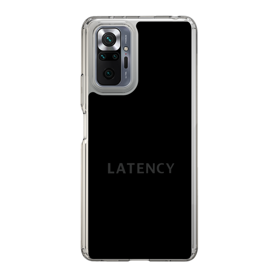 スリムプロテクションケース［ LATENCY - Logotype - Black ］