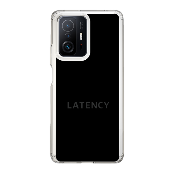 スリムプロテクションケース［ LATENCY - Logotype - Black ］