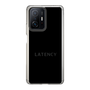 スリムプロテクションケース［ LATENCY - Logotype - Black ］