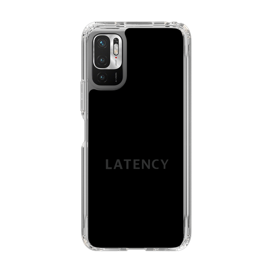 スリムプロテクションケース［ LATENCY - Logotype - Black ］