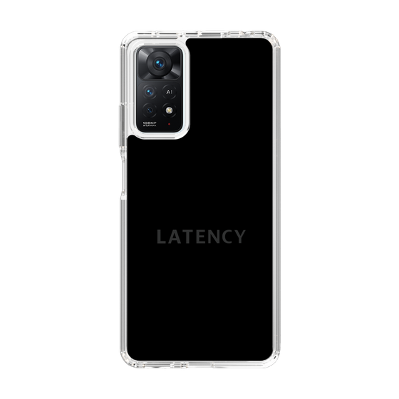 スリムプロテクションケース［ LATENCY - Logotype - Black ］