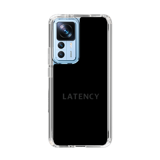 スリムプロテクションケース［ LATENCY - Logotype - Black ］