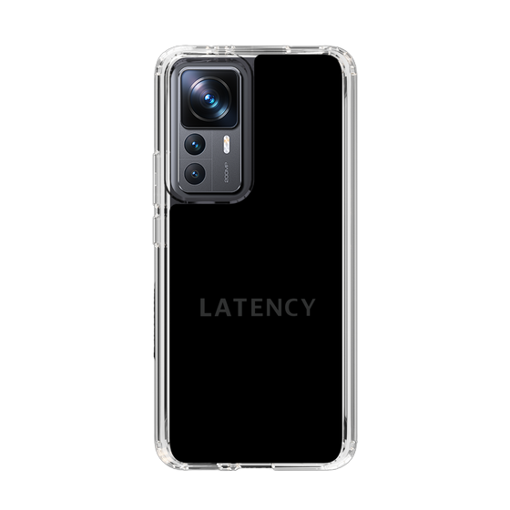 スリムプロテクションケース［ LATENCY - Logotype - Black ］