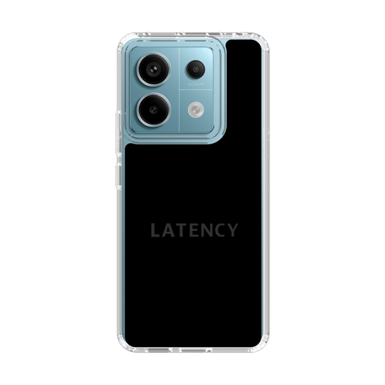 スリムプロテクションケース［ LATENCY - Logotype - Black ］