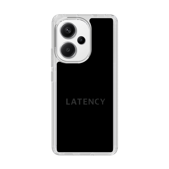 スリムプロテクションケース［ LATENCY - Logotype - Black ］