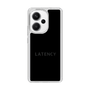 スリムプロテクションケース［ LATENCY - Logotype - Black ］