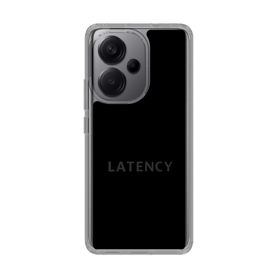 スリムプロテクションケース［ LATENCY - Logotype - Black ］