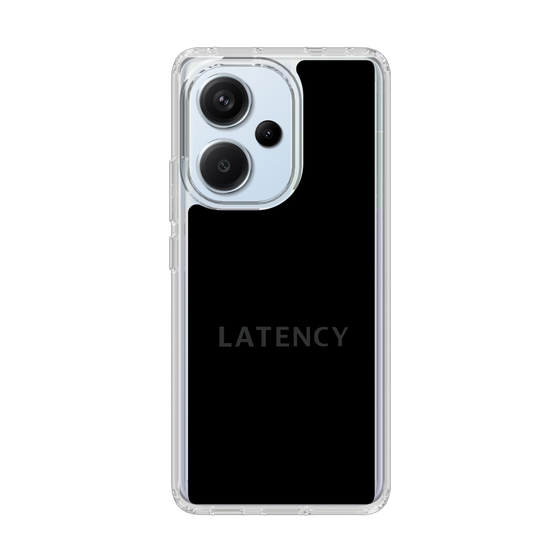 スリムプロテクションケース［ LATENCY - Logotype - Black ］