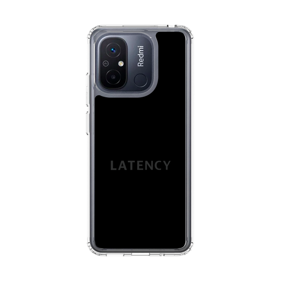 スリムプロテクションケース［ LATENCY - Logotype - Black ］