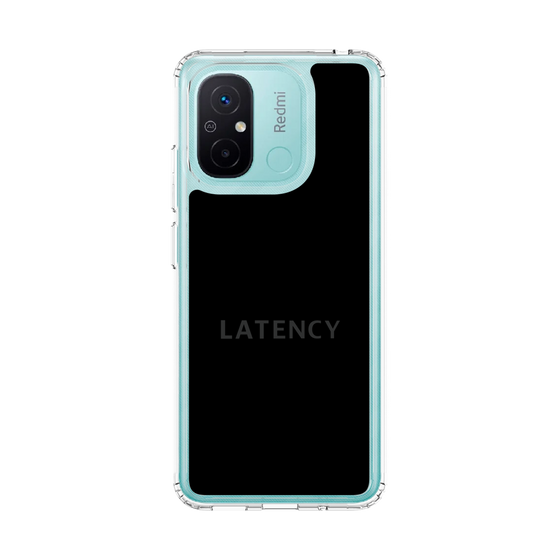 スリムプロテクションケース［ LATENCY - Logotype - Black ］