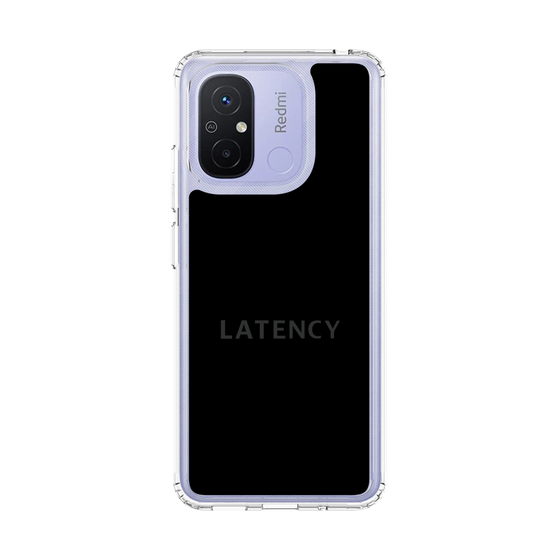 スリムプロテクションケース［ LATENCY - Logotype - Black ］
