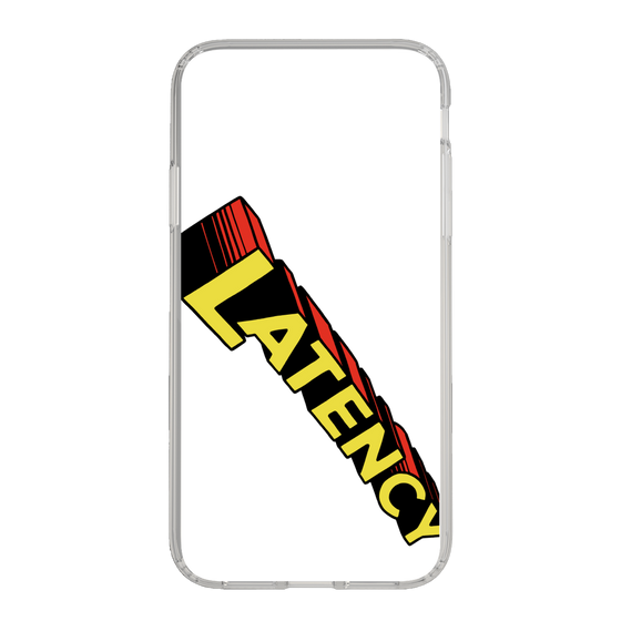 スリムプロテクションケース［ LATENCY - Rock logo - Clear ］