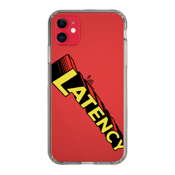 スリムプロテクションケース［ LATENCY - Rock logo - Clear ］