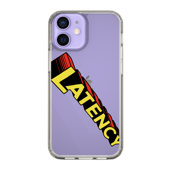 スリムプロテクションケース［ LATENCY - Rock logo - Clear ］