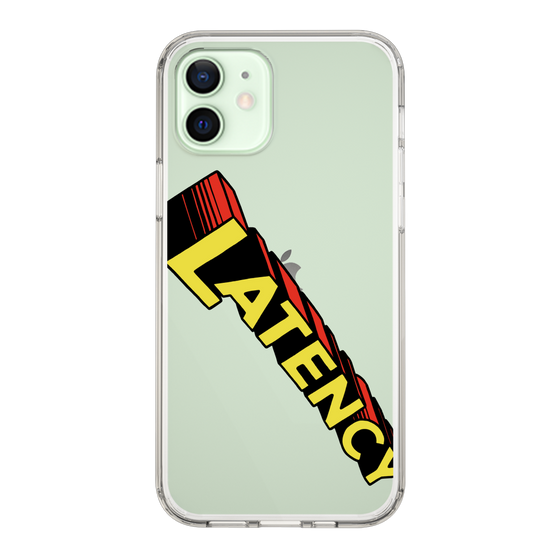 スリムプロテクションケース［ LATENCY - Rock logo - Clear ］
