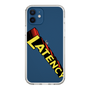 スリムプロテクションケース［ LATENCY - Rock logo - Clear ］