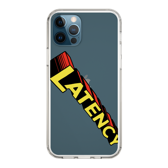スリムプロテクションケース［ LATENCY - Rock logo - Clear ］