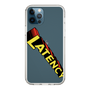 スリムプロテクションケース［ LATENCY - Rock logo - Clear ］