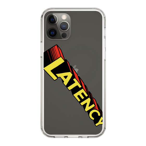 スリムプロテクションケース［ LATENCY - Rock logo - Clear ］