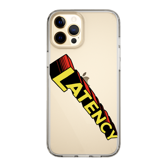 スリムプロテクションケース［ LATENCY - Rock logo - Clear ］
