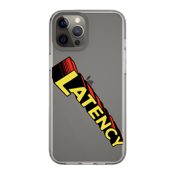 スリムプロテクションケース［ LATENCY - Rock logo - Clear ］