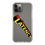 スリムプロテクションケース［ LATENCY - Rock logo - Clear ］