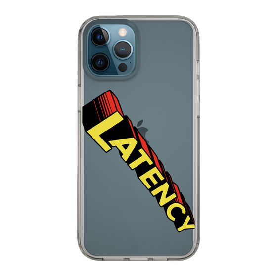 スリムプロテクションケース［ LATENCY - Rock logo - Clear ］