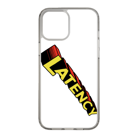 スリムプロテクションケース［ LATENCY - Rock logo - Clear ］