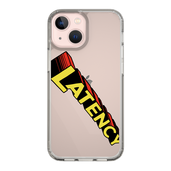 スリムプロテクションケース［ LATENCY - Rock logo - Clear ］