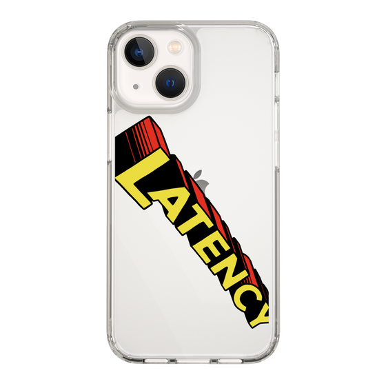 スリムプロテクションケース［ LATENCY - Rock logo - Clear ］