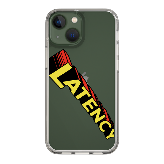 スリムプロテクションケース［ LATENCY - Rock logo - Clear ］