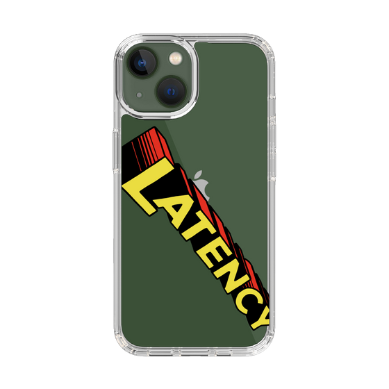 スリムプロテクションケース［ LATENCY - Rock logo - Clear ］