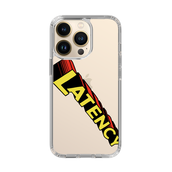 スリムプロテクションケース［ LATENCY - Rock logo - Clear ］