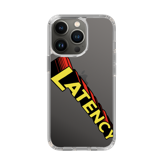 スリムプロテクションケース［ LATENCY - Rock logo - Clear ］