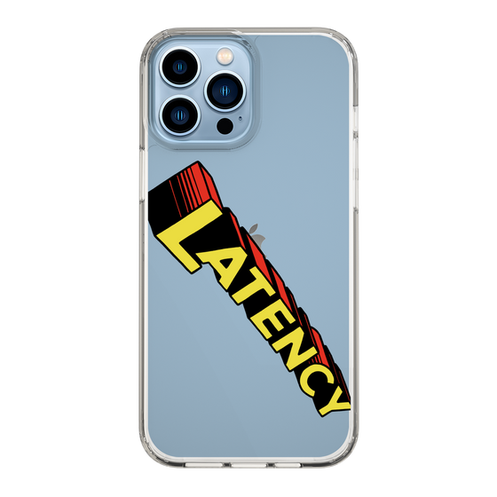 スリムプロテクションケース［ LATENCY - Rock logo - Clear ］