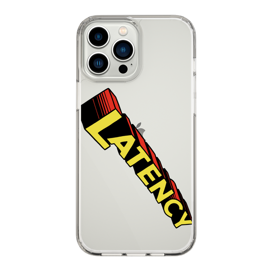 スリムプロテクションケース［ LATENCY - Rock logo - Clear ］