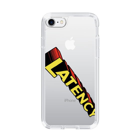 スリムプロテクションケース［ LATENCY - Rock logo - Clear ］