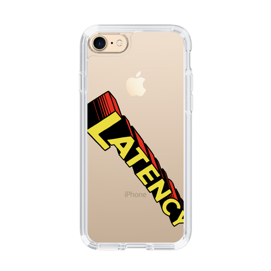 スリムプロテクションケース［ LATENCY - Rock logo - Clear ］