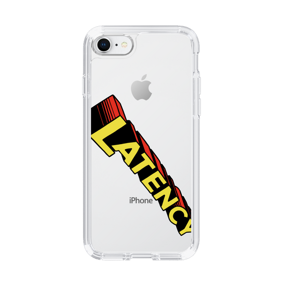 スリムプロテクションケース［ LATENCY - Rock logo - Clear ］