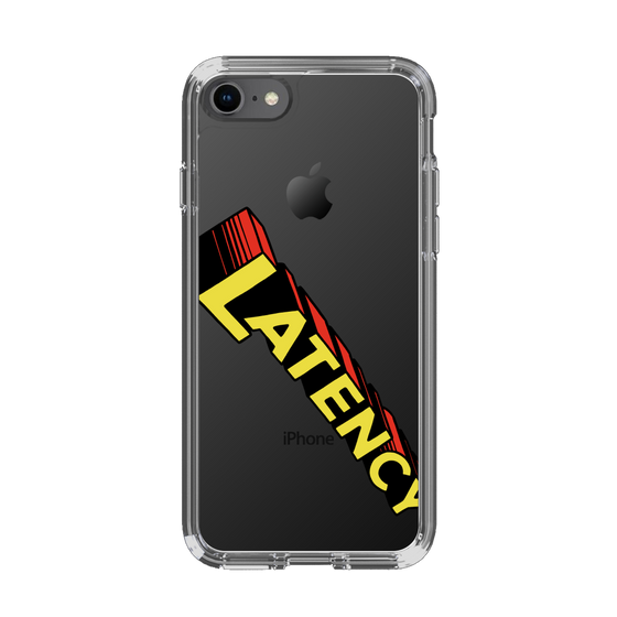 スリムプロテクションケース［ LATENCY - Rock logo - Clear ］