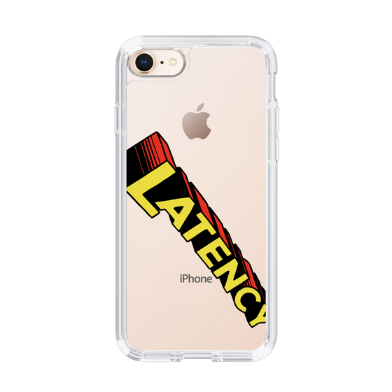 スリムプロテクションケース［ LATENCY - Rock logo - Clear ］