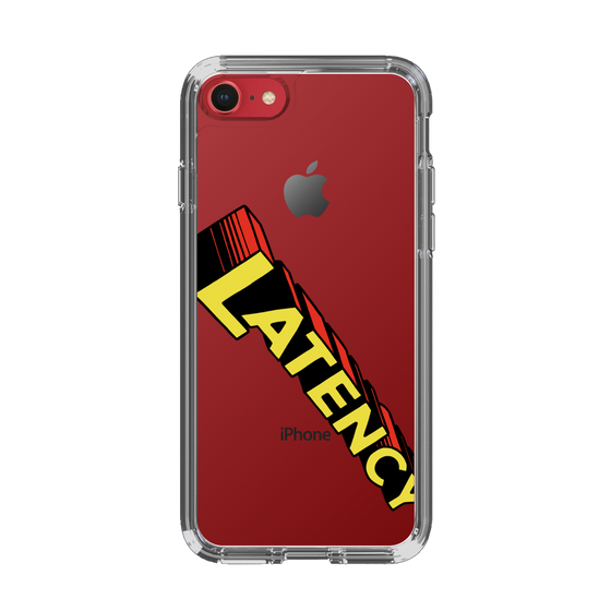 スリムプロテクションケース［ LATENCY - Rock logo - Clear ］