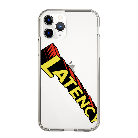 スリムプロテクションケース［ LATENCY - Rock logo - Clear ］