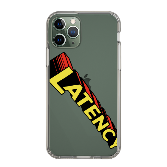 スリムプロテクションケース［ LATENCY - Rock logo - Clear ］