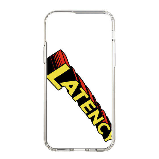 スリムプロテクションケース［ LATENCY - Rock logo - Clear ］