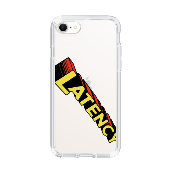 スリムプロテクションケース［ LATENCY - Rock logo - Clear ］