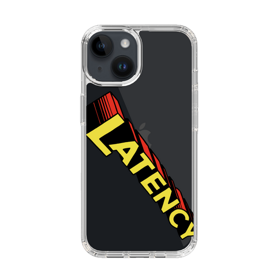 スリムプロテクションケース［ LATENCY - Rock logo - Clear ］